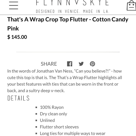 Flynn Skye Matching Set in Deep Secret - Picture 5 of 5